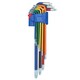 image 6 of 9pc Extra-Long Star Torx Tamper Torx keys Multicoloured with Holder T10- T50