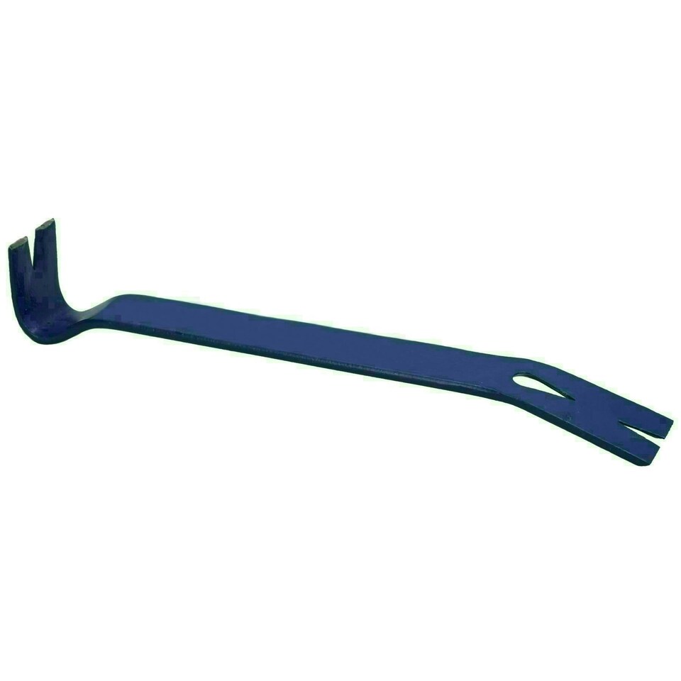 image 1 of 7" Flat Nail Pry Bar Utility Puller Crowbar Lever with Nail Removal Slots