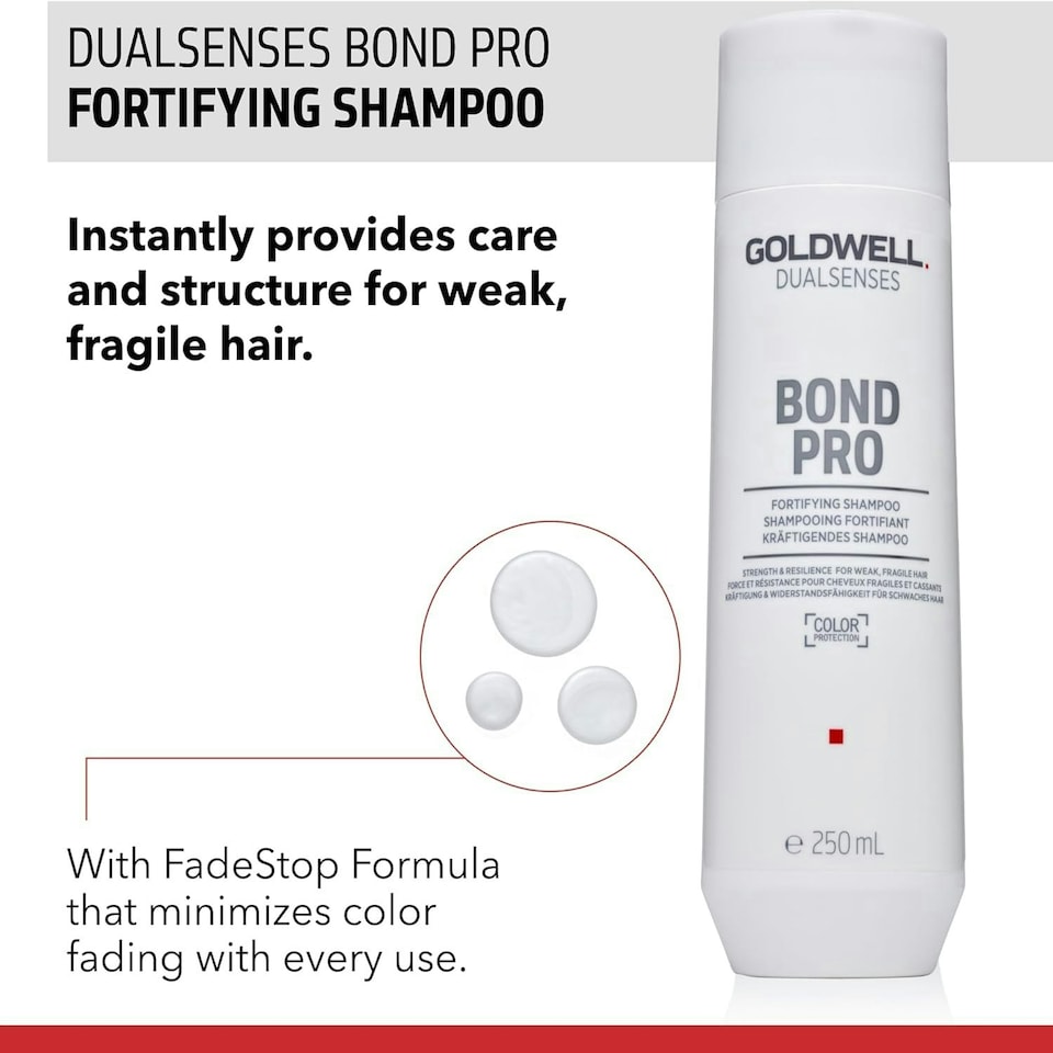 image 1 of Goldwell Dualsenses BOND PRO Fortifying Shampoo 250ml