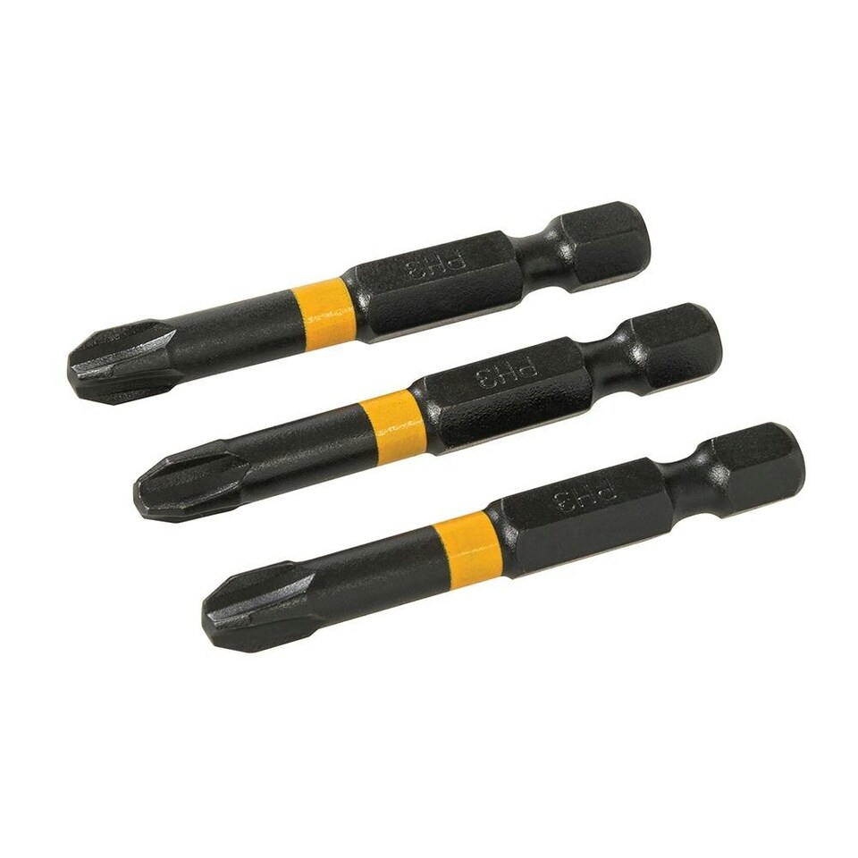 image 1 of Triton - Phillips Screwdriver Impact Bit 3pk - PH3 50mm