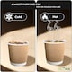 image 4 of ECONX 4oz Disposable Coffee Cups 3-PLY Insulated Ripple Wall Takeaway Paper Cups 200pc