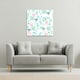 image 2 of Geometric shapes (Canvas Print) 77 x 77 x 4cm