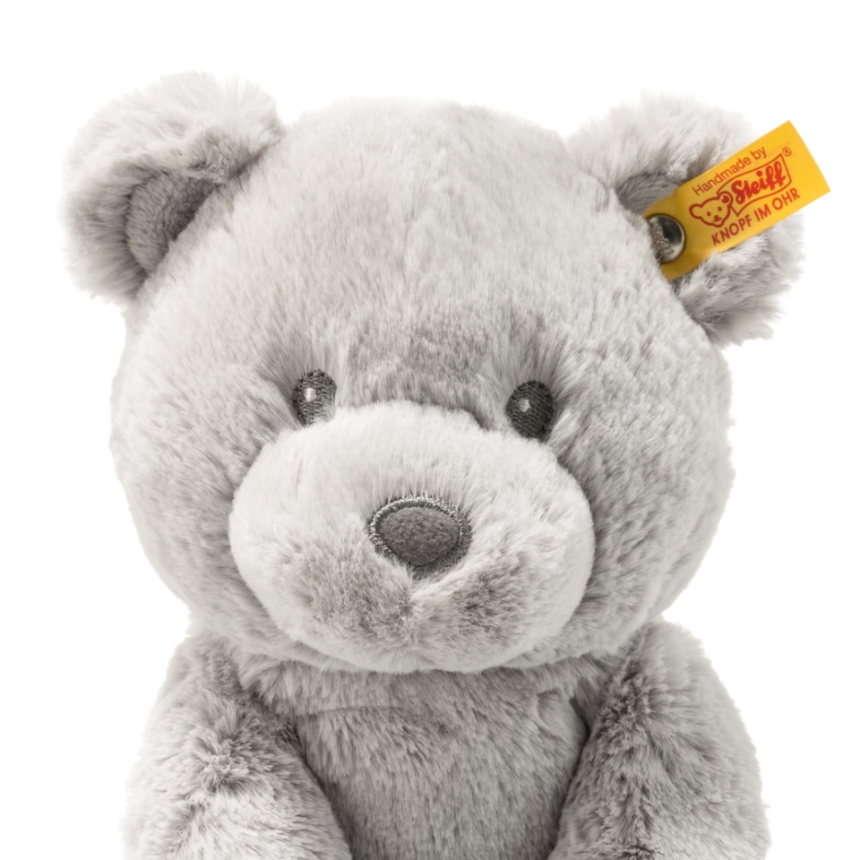 Steiff Grey Bearzy Teddy Bear, Soft Toy, 28cm - Tesco Groceries