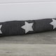 image 6 of Nicola Spring Herringbone Draught Excluder - 78.5cm - Star