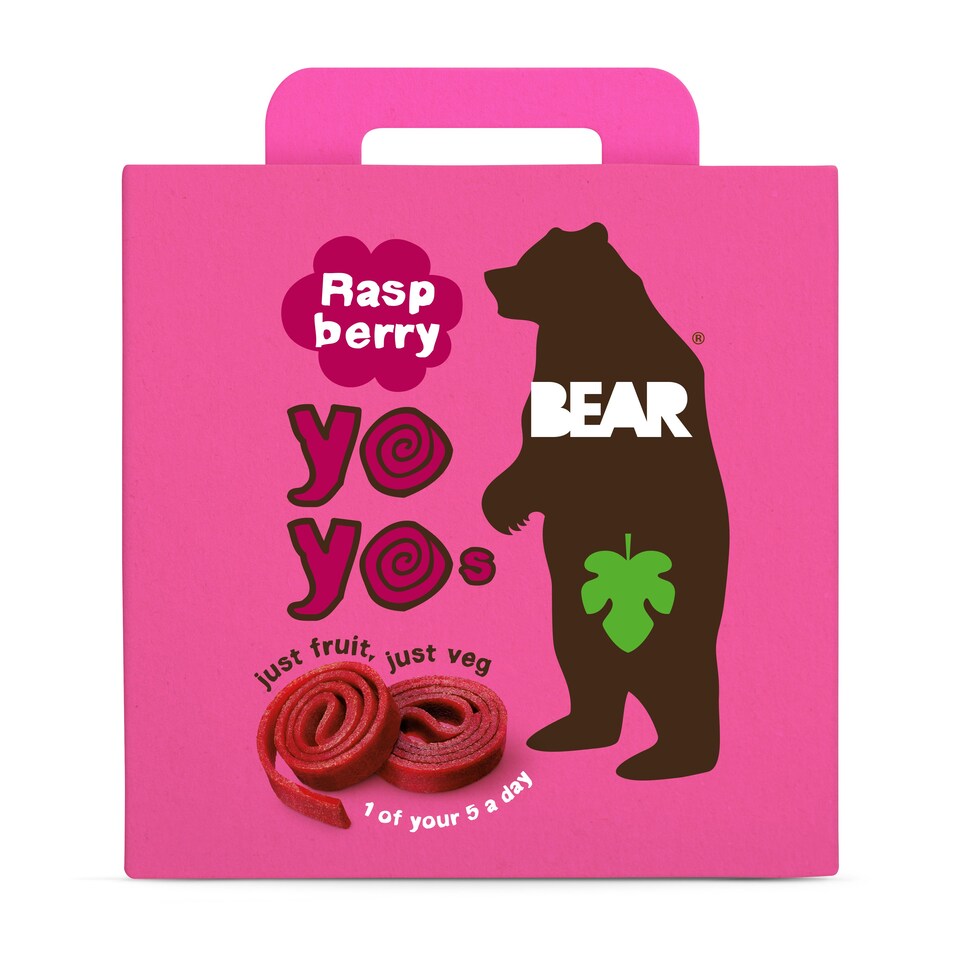 Bear Yoyo Multipack Raspberry (5 x 20g) x 6