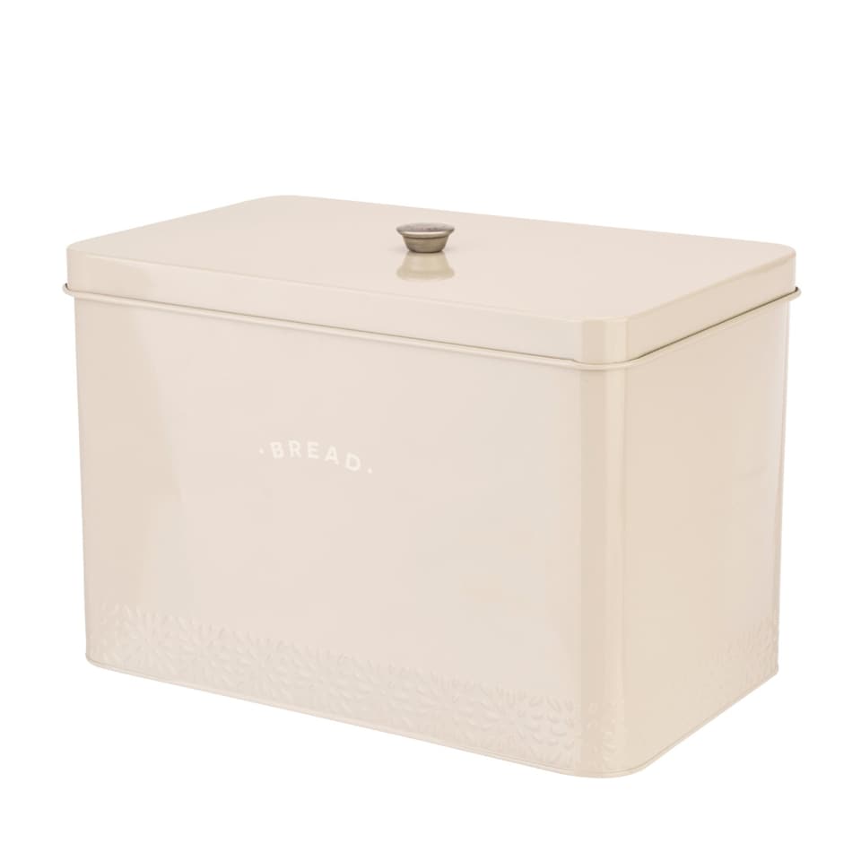 image 1 of Bread Bin: Artisan Street Bread Storage Bin, Cream