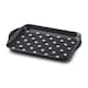 image 1 of Melamine Dotty Tray, Mini Grey | Dark Grey