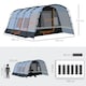 image 5 of Outsunny 8-Person Camping Tent Tunnel Design with 4 Large Windows