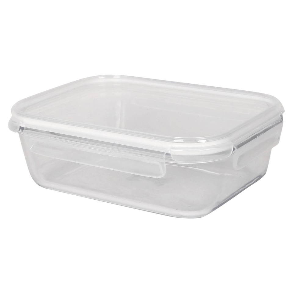 image 1 of Harbour Housewares Glass Food Storage Container with Lid - 1.5 Litre