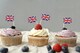 image 5 of 50 Union Jack Flag Cocktail Sticks | Multi