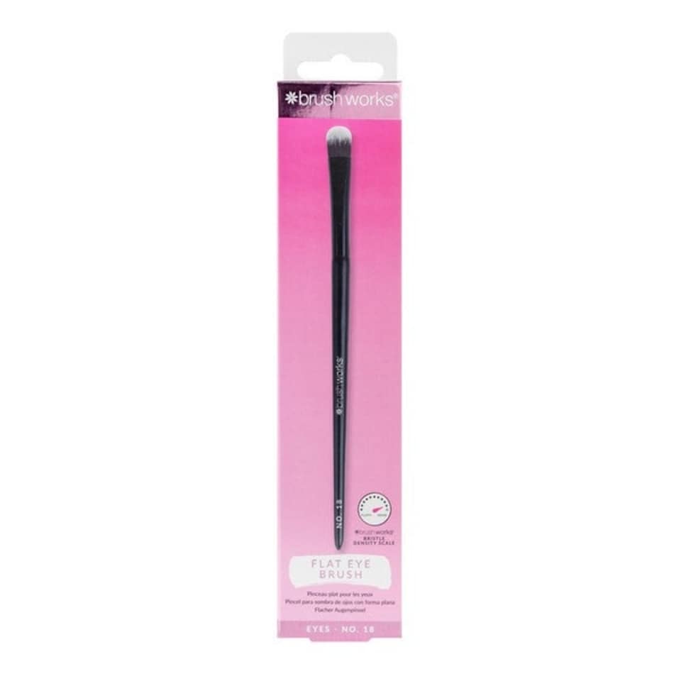 image 1 of Brushworks No. 18 Flat Eye Brush