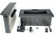image 6 of Sorrento Trough Zinc & Stone Water Feature with Lights H68cm