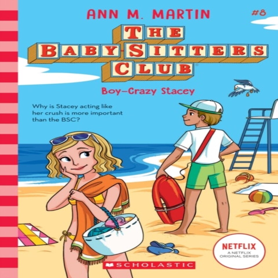 The Babysitters Club #8: Boy-crazed Stacey (b&w)