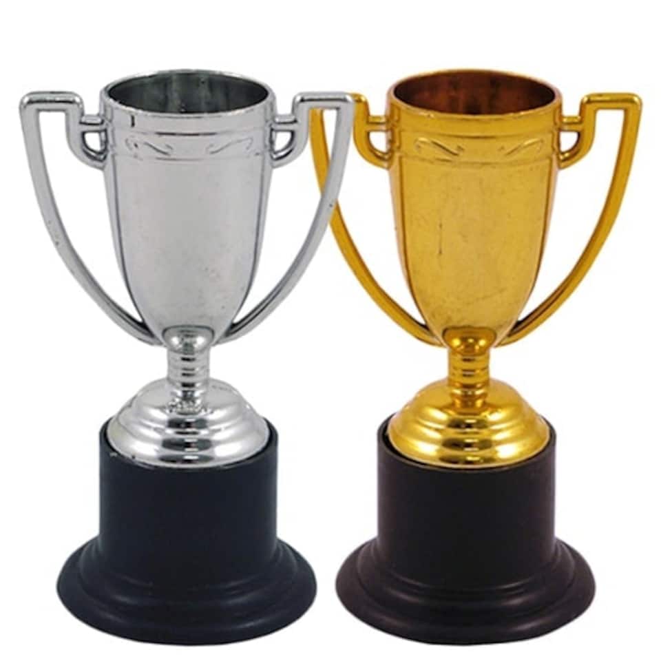 Assorted Mini Trophy - 4 Inches / 10cm