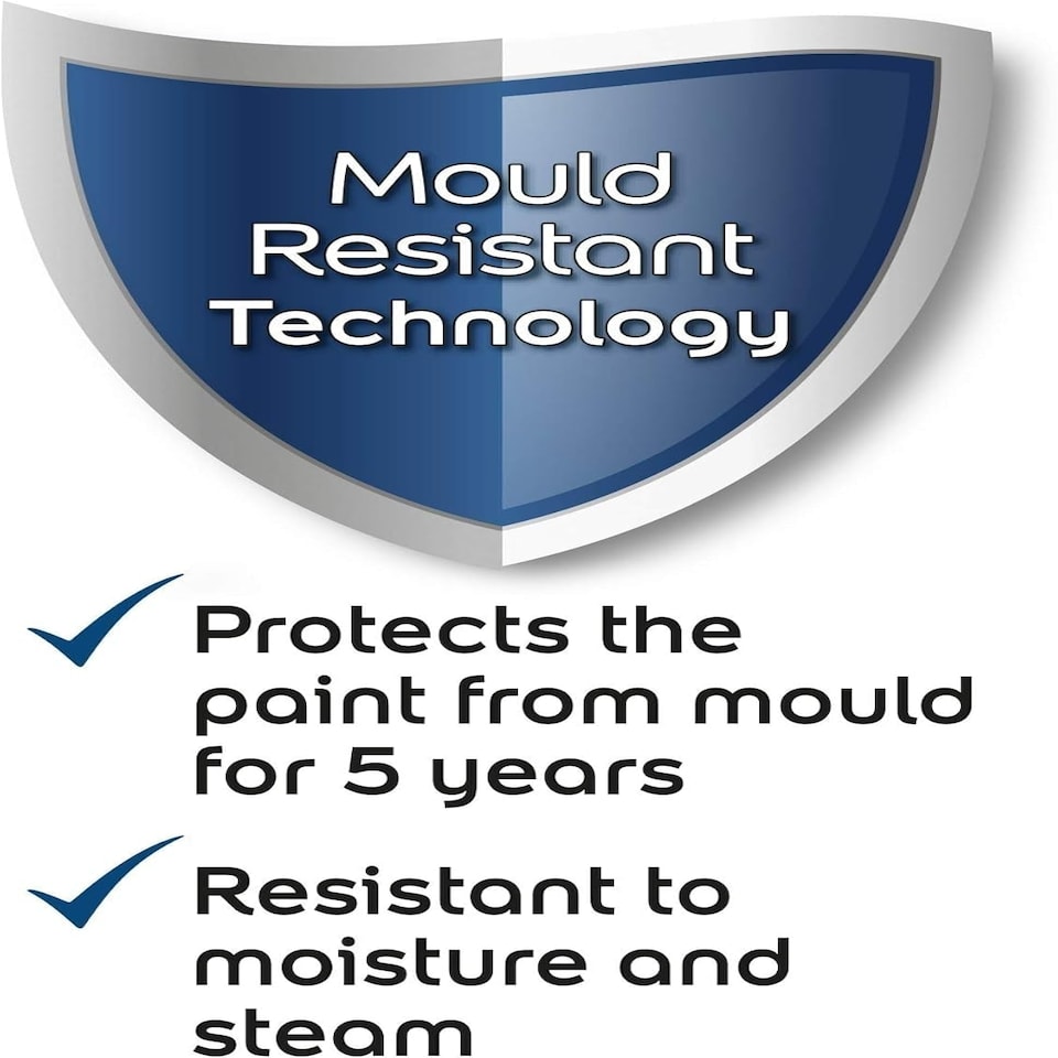 image 1 of Dulux Easycare Bathroom Soft Sheen 2.5L Polished Pebble