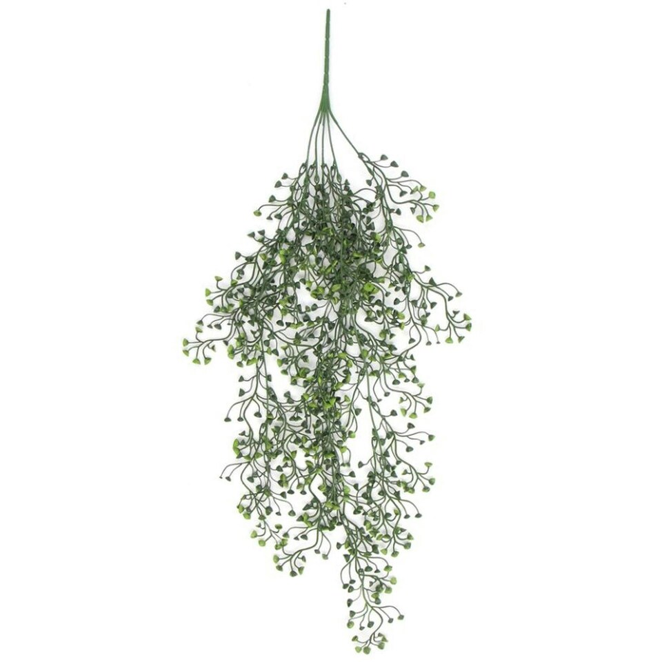 image 1 of Hanging UV and Fire Resistant Artificial String Pearl Plant 75cm