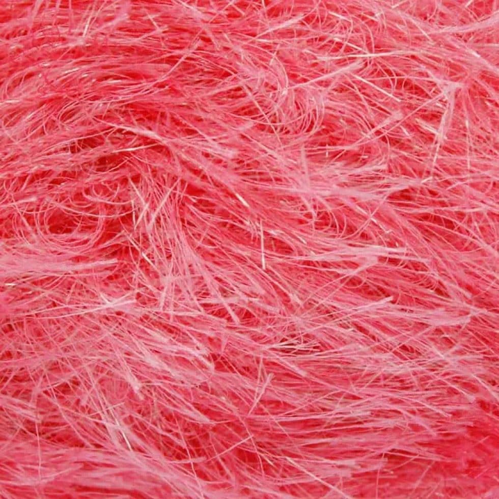 King Cole Pink Tinsel Chunky Yarn (Value Pack 12 x 50g Balls) For Crochet, Knitting - 70m per ball