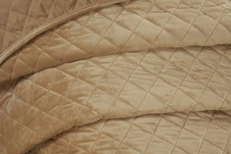 image 1 of Banbury Bedspread Ochre | Yellow | Yellow