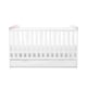 image 7 of Ickle Bubba Coleby Style Cot Bed with Under Drawer Elephant Love Pink - Premium Sprung Mattress