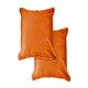 image 3 of Plush Velvet Cushion Cover 43cm x 43cm Burnt Orange