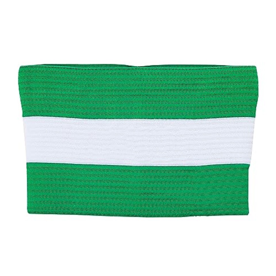 image 1 of Precision Training Unisex' S Captains Armband, Black, Senior, Yellow