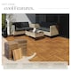 image 3 of Outdoor Tiles Tabula - easy click installation, acacia wood, weather-safe | Brown | brown | 31 x 31 x 2,20 cm | 20