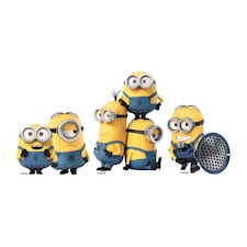 Minions Despicable Me Table Top Cardboard Cutouts - Pack of 3