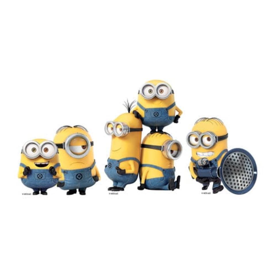 image 1 of Minions Despicable Me Table Top Cardboard Cutouts - Pack of 3