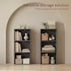 image 5 of Vida Designs Oxford 3 Tier Cube Bookcase Display Storage, Grey