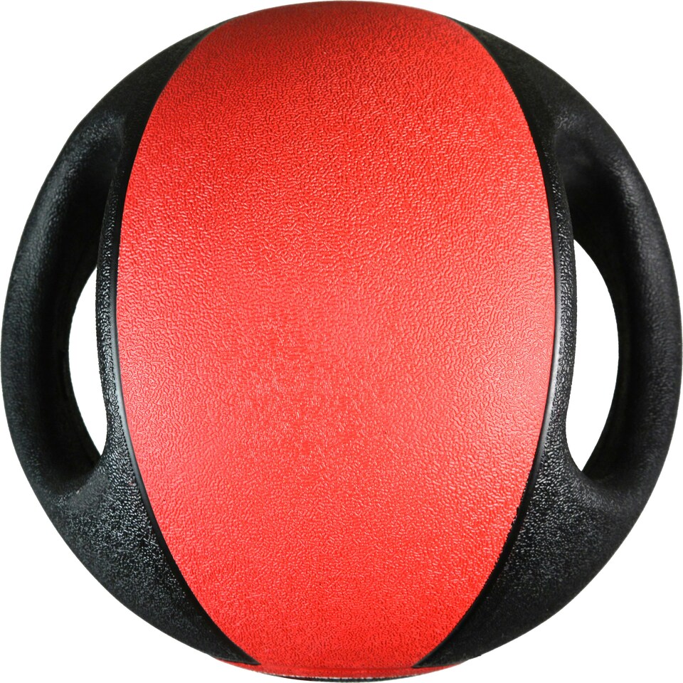 image 1 of Medicine Ball with Handles - 8kg (Red)