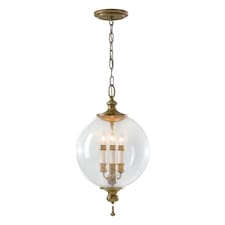 Argento 3 Light Ceiling Pendant Oxidized Silver Leaf, E14