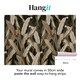 image 2 of Art For the Home Banana Leaf Black Print To Order Fixed Size Mural Black | Black