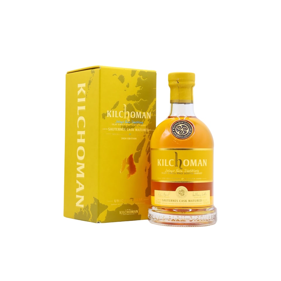 Kilchoman Sauternes Cask Matured 2024 Limited Edition Single Malt Scotch Whisky