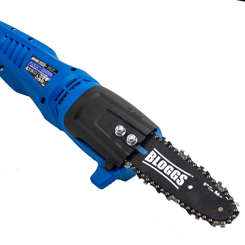 image 1 of Electric Pole Chainsaw and Tree Pruner, 8 inch, 20cm, 710W, 230V from Bloggs