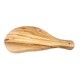 image 2 of Verano Spanish Ceramics Olive Wood Small Serving Board w/ Handle - 26x12cm Brown