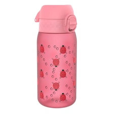 Leak Proof Kids Water Bottle, BPA Free, 350ml (12oz) | Pink | Ladybugs | One Size