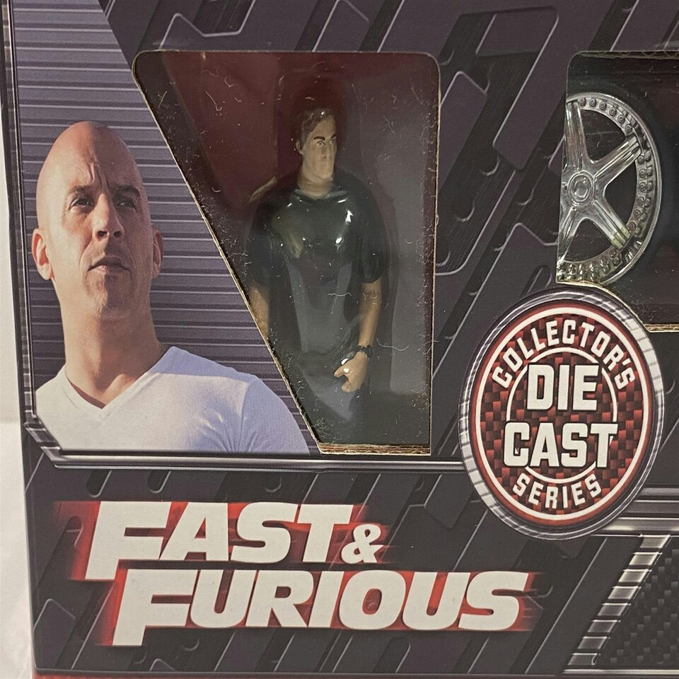 image 1 of Fast and Furious Brian's Toyota Supra with Figure 1:24 Scale Metal Kit Jada 30699