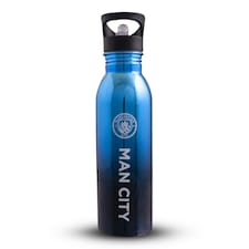 Man City 700ml Stainless Steel UV Camping Bottle