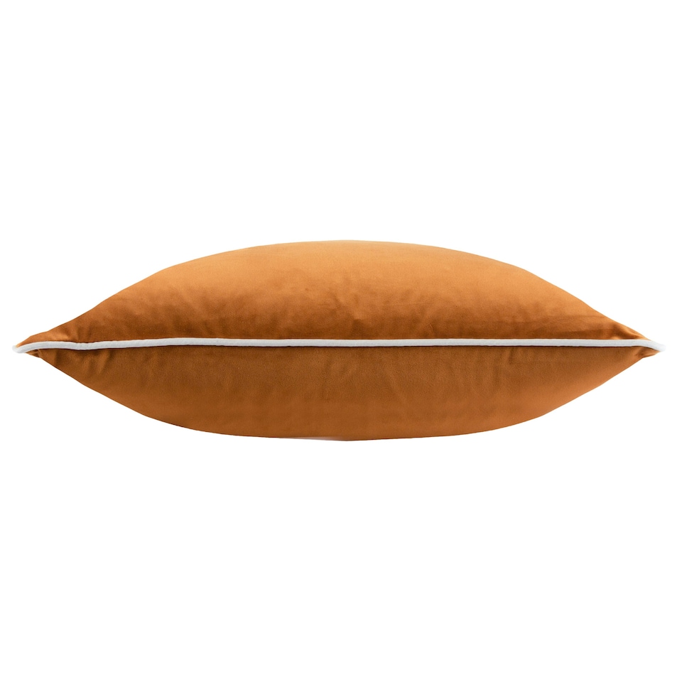 image 1 of Furn Meridian Velvet Polyester Filled Cushion Grey | 45 cm x 45 cm