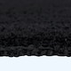 image 5 of Homescapes Luxury Reversible Round Bath Mat - Black Black
