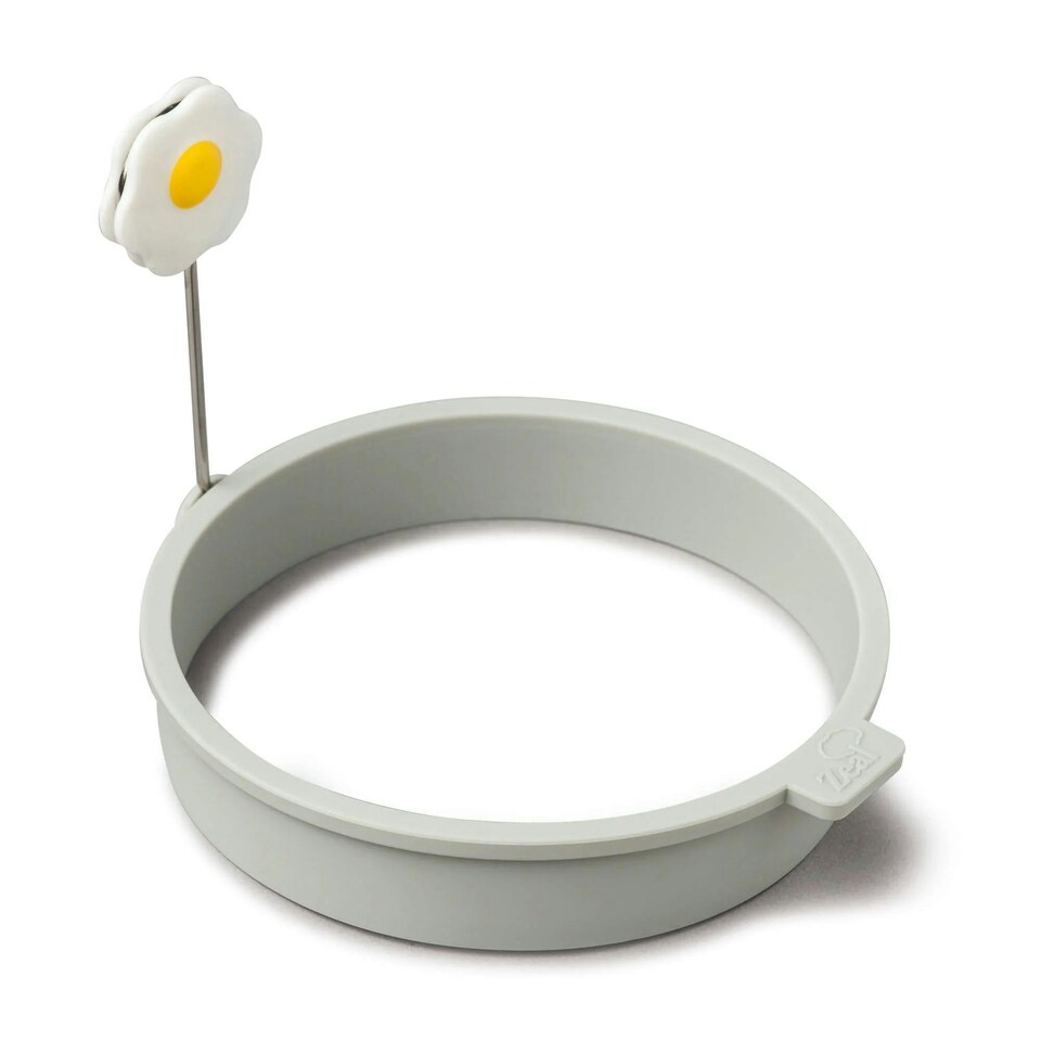 image 1 of Zeal Silicone Egg Ring Cooker, French Grey