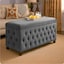 Steel Grey Plush Velvet