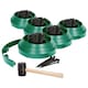 image 1 of Harbour Housewares Flexible Plastic Lawn & Path Edging with 200 Pegs & Mallet - 50m x 4cm - Green | Green | Green | 5