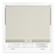 image 2 of FURNISHED Blackout Roller Blinds with Diamante Trim and Bow Cut to Size | Cream | Cream | (W) 180cm x (L) 210cm