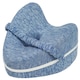 image 1 of Memory Foam Leg Knee Support Pillow Blue Cushion
