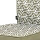 image 4 of High Back Seat Pad Triangle Geo Olive