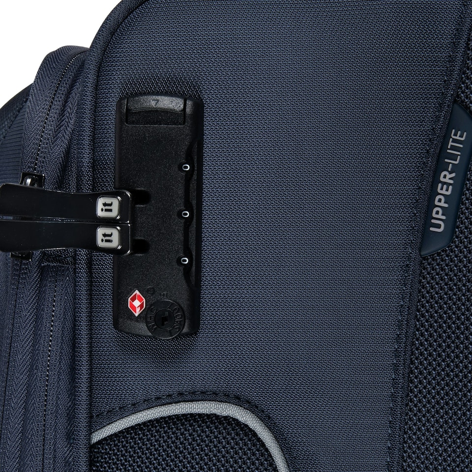 image 1 of IT Luggage Teleported Navy Berry Expandable Large Suitcase with TSA Lock Blue | Large