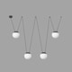 image 1 of Mine 4 Light Ceiling Pendant Wood, Dark Grey, E27