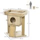 image 8 of PawHut Cat Tree Tower Indoor with Cats Scratching Post Cat House, Coffee