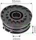 image 5 of SPARES2GO 3m Line & Spool compatible with Bosch Art 24 27 30 36 LI Strimmer Trimmer